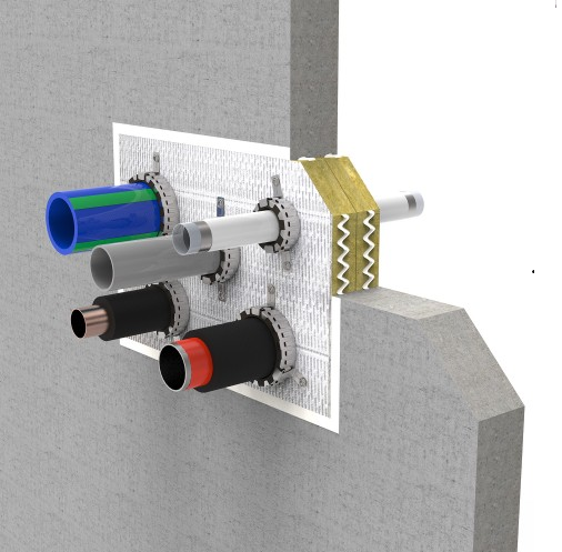 Brandwerende doorvoer